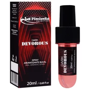 Dark Devorous Spray Aromatizante e Dessensibilizante Para Garganta Profunda - 20ml La Pimienta