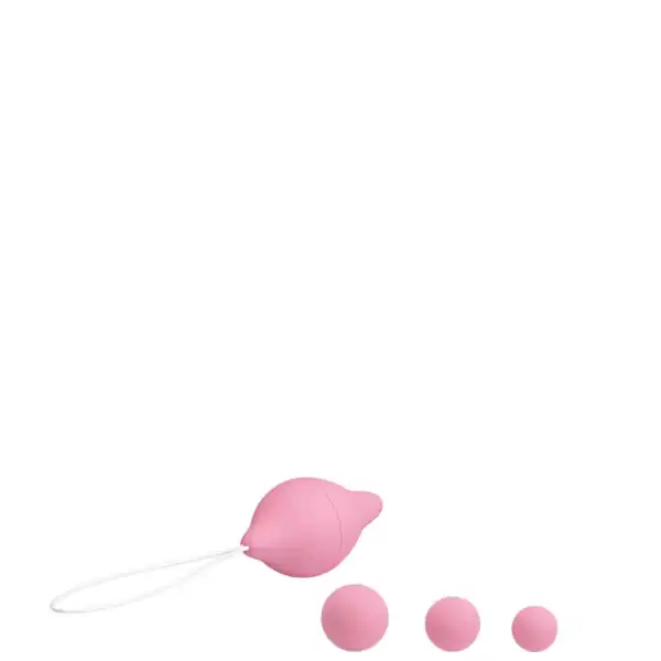 Cone Para Pompoarismo Em Silicone - Sexual Exercise Pretty Love - Imagem 2